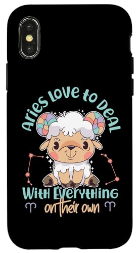 Widder-Sternzeichen: Love To Deal With Everything On Their Own Hülle für iPhone X/XS Widder-Sternzeichen: Love To Deal With Everything On Their Own Hülle für iPhone X/XS von Aries Zodiac Sign Designs For Women