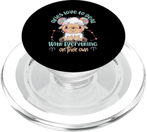 Widder-Sternzeichen: Love To Deal With Everything On Their Own PopSockets PopGrip für MagSafe Widder-Sternzeichen: Love To Deal With Everything On Their Own PopSockets PopGrip für MagSafe von Aries Zodiac Sign Designs For Women