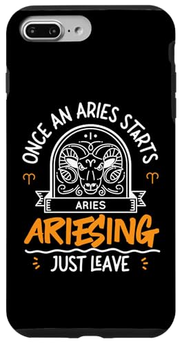 Widder-Sternzeichen: Once An Aries Starts Ariesing, Just Leave Hülle für iPhone 7 Plus/8 Plus Widder-Sternzeichen: Once An Aries Starts Ariesing, Just Leave Hülle für iPhone 7 Plus/8 Plus von Aries Zodiac Sign Designs For Women