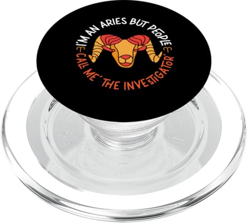 Widder-Sternzeichen: People Call Me 'The Investigator' PopSockets PopGrip für MagSafe Widder-Sternzeichen: People Call Me 'The Investigator' PopSockets PopGrip für MagSafe von Aries Zodiac Sign Designs For Women