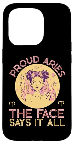 Widder-Sternzeichen: Proud Aries - The Face Says It All Hülle für iPhone 15 Pro Widder-Sternzeichen: Proud Aries - The Face Says It All Hülle für iPhone 15 Pro von Aries Zodiac Sign Designs For Women