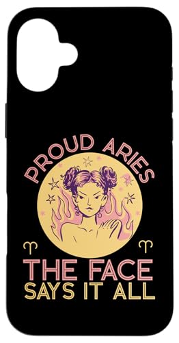 Widder-Sternzeichen: Proud Aries - The Face Says It All Hülle für iPhone 16 Plus Widder-Sternzeichen: Proud Aries - The Face Says It All Hülle für iPhone 16 Plus von Aries Zodiac Sign Designs For Women