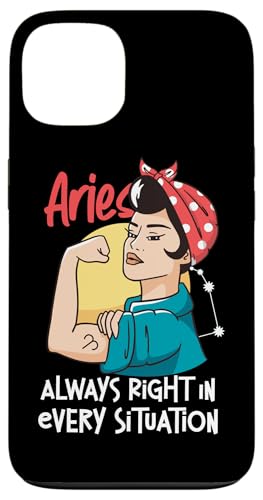 Widder-Sternzeichen: Widder - Always Right In Every Situation Hülle für iPhone 13 Widder-Sternzeichen: Widder - Always Right In Every Situation Hülle für iPhone 13 von Aries Zodiac Sign Designs For Women