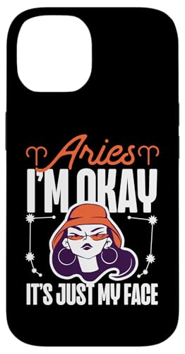 Widder-Sternzeichen: Widder - I'm Okay, It's Just My Face Hülle für iPhone 14 Widder-Sternzeichen: Widder - I'm Okay, It's Just My Face Hülle für iPhone 14 von Aries Zodiac Sign Designs For Women