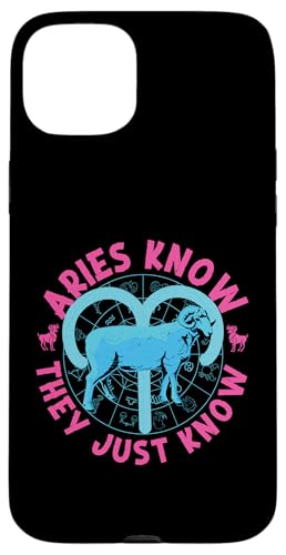 Widder-Sternzeichen: Widder Know - They Just Know Hülle für iPhone 15 Plus Widder-Sternzeichen: Widder Know - They Just Know Hülle für iPhone 15 Plus von Aries Zodiac Sign Designs For Women