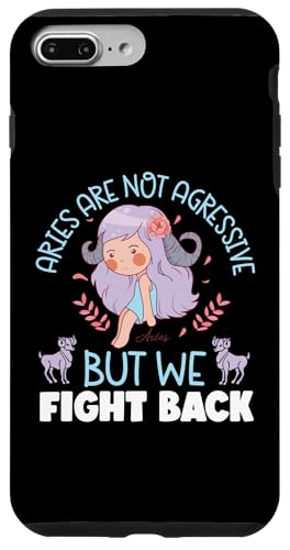 Widder-Sternzeichen: Widder sind nicht aggressiv, aber wir beißen zurück Hülle für iPhone 7 Plus/8 Plus von Aries Zodiac Sign Designs For Women