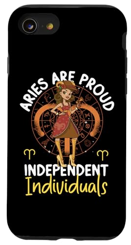 Widder-Sternzeichen: Widder sind stolz unabhängige Einzelpersonen Hülle für iPhone SE (2020) / 7 / 8 von Aries Zodiac Sign Designs For Women