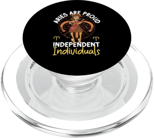 Widder-Sternzeichen: Widder sind stolz unabhängige Einzelpersonen PopSockets PopGrip für MagSafe Widder-Sternzeichen: Widder sind stolz unabhängige Einzelpersonen PopSockets PopGrip für MagSafe von Aries Zodiac Sign Designs For Women