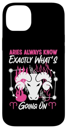 Widder-Sternzeichen: Widder wissen immer genau, was los geht Hülle für iPhone 14 Plus Widder-Sternzeichen: Widder wissen immer genau, was los geht Hülle für iPhone 14 Plus von Aries Zodiac Sign Designs For Women