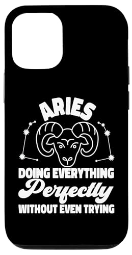 Widder-Sternzeichen: alles perfekt tun, ohne es zu versuchen Hülle für iPhone 12/12 Pro Widder-Sternzeichen: alles perfekt tun, ohne es zu versuchen Hülle für iPhone 12/12 Pro von Aries Zodiac Sign Designs For Women
