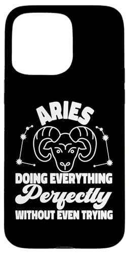 Widder-Sternzeichen: alles perfekt tun, ohne es zu versuchen Hülle für iPhone 15 Pro Max Widder-Sternzeichen: alles perfekt tun, ohne es zu versuchen Hülle für iPhone 15 Pro Max von Aries Zodiac Sign Designs For Women