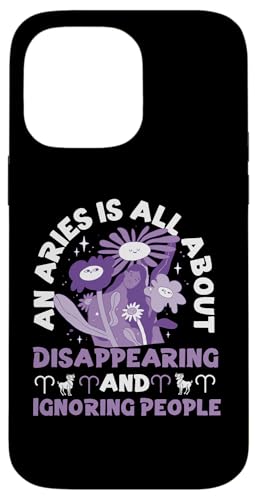 Widder-Sternzeichen: verschwindende und ignorierende Menschen Hülle für iPhone 14 Pro Max Widder-Sternzeichen: verschwindende und ignorierende Menschen Hülle für iPhone 14 Pro Max von Aries Zodiac Sign Designs For Women