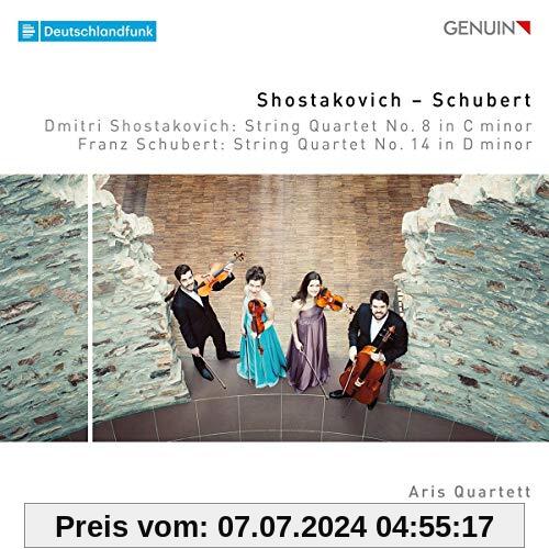 Dmitri Schostakowitsch/Franz Schubert - Streichquartette Op. 110 & D 810 Der Tod und das Mädchen von Aris Quartett