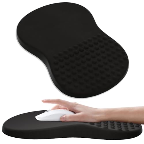 Arisase Ergonomisches Mauspad, Handgelenkstütze mit Massage-Design, präzise Kontrolle, Handgelenkauflage, schmerzlinderndes Handgelenkkissen mit verbesserter, leicht zu reinigender, rutschfester Arisase Ergonomisches Mauspad, Handgelenkstütze mit Massage-Design, präzise Kontrolle, Handgelenkauflage, schmerzlinderndes Handgelenkkissen mit verbesserter, leicht zu reinigender, rutschfester von Arisase