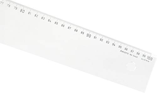Aristo AR1440 Lineal (Plexiglas, 100cm) glasklar von Aristo