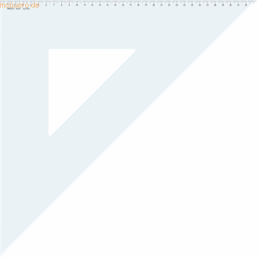 Aristo Dreieck 45 Grad mit Facette Acryl 490mm transparent Aristo Dreieck 45 Grad mit Facette Acryl 490mm transparent von Aristo