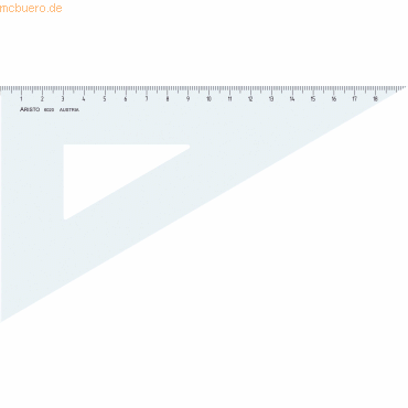 Aristo Dreieck 60 Grad Acryl 226mm transparent von Aristo