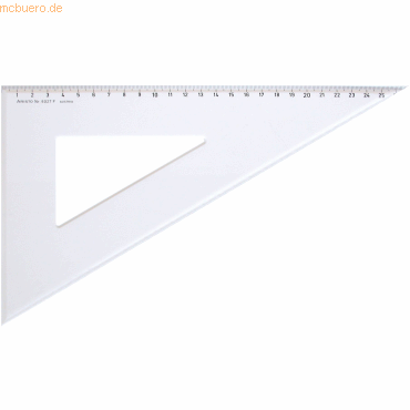 Aristo Dreieck 60 Grad mit Facette Acryl 311mm transparent von Aristo