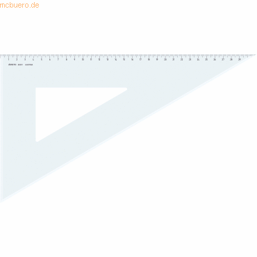 Aristo Dreieck 60 Grad mit Facette Acryl 360mm transparent von Aristo