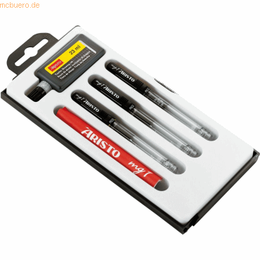 Aristo Tuschefüller mg1 0,35/0,5/0,7mm College Set mit Tusche Aristo Tuschefüller mg1 0,35/0,5/0,7mm College Set mit Tusche von Aristo