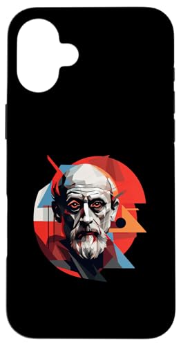 Aristoteles Bauhaus Hülle für iPhone 16 Plus Aristoteles Bauhaus Hülle für iPhone 16 Plus von Aristotle Art Style Designs For Historians