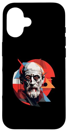 Aristoteles Bauhaus Hülle für iPhone 16 von Aristotle Art Style Designs For Historians