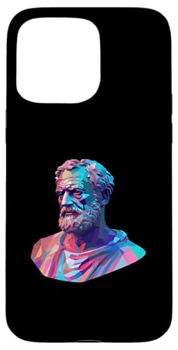 Aristoteles Glitch Kunst Hülle für iPhone 15 Pro Max Aristoteles Glitch Kunst Hülle für iPhone 15 Pro Max von Aristotle Art Style Designs For Historians