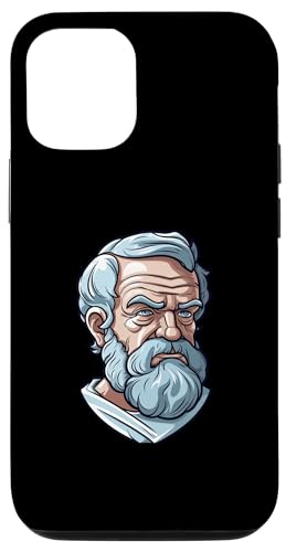Aristoteles Karikatur Hülle für iPhone 12/12 Pro Aristoteles Karikatur Hülle für iPhone 12/12 Pro von Aristotle Art Style Designs For Historians