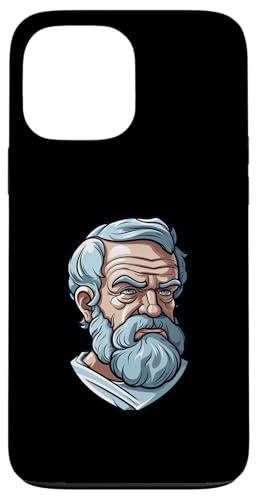 Aristoteles Karikatur Hülle für iPhone 13 Pro Max Aristoteles Karikatur Hülle für iPhone 13 Pro Max von Aristotle Art Style Designs For Historians