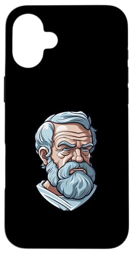Aristoteles Karikatur Hülle für iPhone 16 Plus Aristoteles Karikatur Hülle für iPhone 16 Plus von Aristotle Art Style Designs For Historians