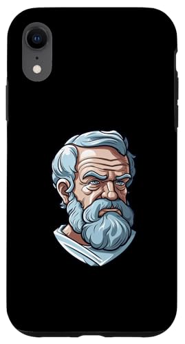 Aristoteles Karikatur Hülle für iPhone XR Aristoteles Karikatur Hülle für iPhone XR von Aristotle Art Style Designs For Historians