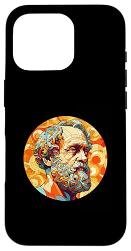 Aristoteles Psychedelic Hülle für iPhone 16 Pro von Aristotle Art Style Designs For Historians