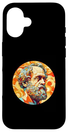 Aristoteles Psychedelic Hülle für iPhone 16 Aristoteles Psychedelic Hülle für iPhone 16 von Aristotle Art Style Designs For Historians