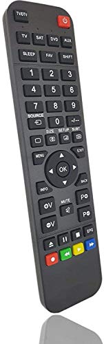Ersatz Fernbedienung für Blaupunkt TV RMC/CBU/0023N - Passend für BN32H1372E1B | BN32H1372EB | BN32H1372EEB | BN32H1372EIB | BN32H1372EKB Ersatz Fernbedienung für Blaupunkt TV RMC/CBU/0023N - Passend für BN32H1372E1B | BN32H1372EB | BN32H1372EEB | BN32H1372EIB | BN32H1372EKB von Arkaia