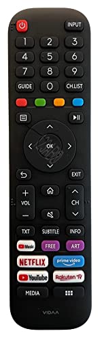 Ersatz Fernbedienung für JTC Vidaa TV S43U44300MK | OS23250HSA | OS26550USV Ersatz Fernbedienung für JTC Vidaa TV S43U44300MK | OS23250HSA | OS26550USV von Arkaia