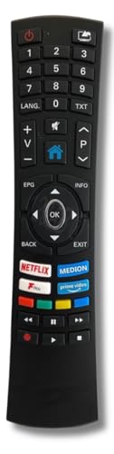 Ersatz Fernbedienung für Medion TV Life X14309 - MD31805 Ersatz Fernbedienung für Medion TV Life X14309 - MD31805 von Arkaia