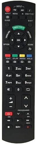 Ersatz Fernbedienung für Panasonic TV TX-P46VT20 | TX-P46VT20B | TX-P46VT20E | TX-P50C10B | TX-P50C10E Ersatz Fernbedienung für Panasonic TV TX-P46VT20 | TX-P46VT20B | TX-P46VT20E | TX-P50C10B | TX-P50C10E von Arkaia