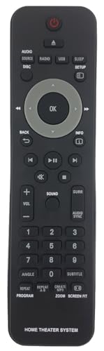 Ersatz Fernbedienung für Philips HTS3568/05 | HTS3568/12 | HTS3578/51 | HTS4600/05 | Ersatz Fernbedienung für Philips HTS3568/05 | HTS3568/12 | HTS3578/51 | HTS4600/05 | von Arkaia
