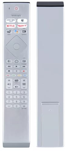 Ersatz Fernbedienung für Philips TV 55PML9507/12 | 55PUS8548/12 | 55PUS8548/62 | 55PUS8558/12 | Ersatz Fernbedienung für Philips TV 55PML9507/12 | 55PUS8548/12 | 55PUS8548/62 | 55PUS8558/12 | von Arkaia