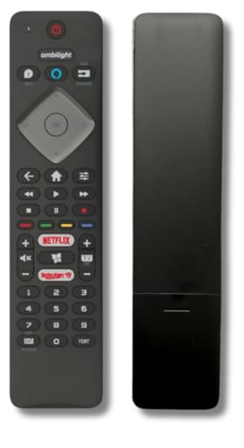 Ersatz Philips TV Fernbedienung 55PUS7855/12 | 58PUS7805/12 | 58PUS7855/12 | 58PUS8105/12 | 65PUS7805/12 von Arkaia