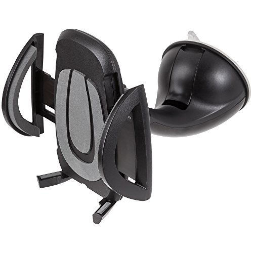 Arkas UU7 Stroke GPS/Smartphone-Auto-Halterung, einstellbare Adapterbreit schwarz von Arkas