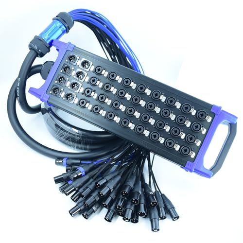 Arklove 32 Send Female 8 Return Male 40-K Low Profile XLR 1/4 Zoll TRS Send Sub Combo Splitter Schlangenkabel 6 m Arklove 32 Send Female 8 Return Male 40-K Low Profile XLR 1/4 Zoll TRS Send Sub Combo Splitter Schlangenkabel 6 m von Arklove