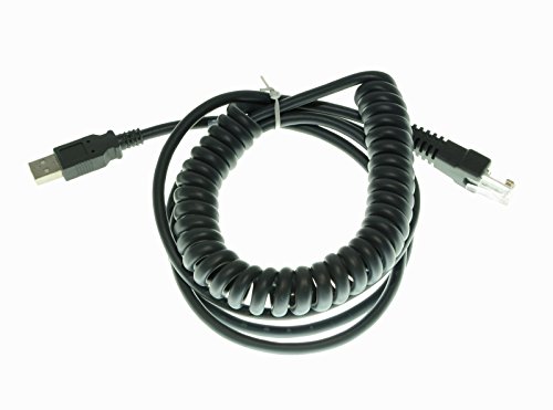 Arkscan® USB-Kabel für Motorola Symbol Barcode Scanner CBA-U12-C09ZAR (3 m, gewickelt) von Arkscan