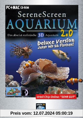 AQUARIUM 2.0 Deluxe Bildschirmschoner von Arktis Software