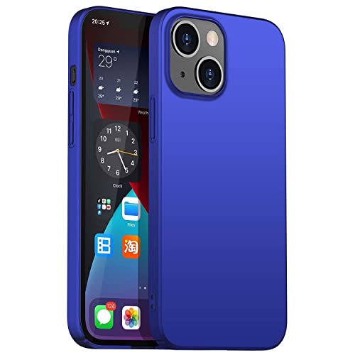 Arktis Hardcase, UltraSlim Case kompatibel mit iPhone 15 [kabelloses Laden] Schutzhülle Polycarbonat Case (Blau) von Arktis