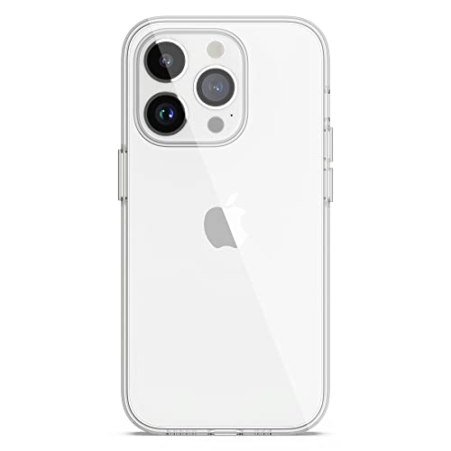 Arktis MR Protect Hülle kompatibel mit iPhone 14 Pro Transparent [Clear Case] Silikon, Handyhülle, durchsichtige Schutzhülle [Widerstandsfähig] - Rückschale Transparent Klar [Case Cover] Durchsichtig von Arktis