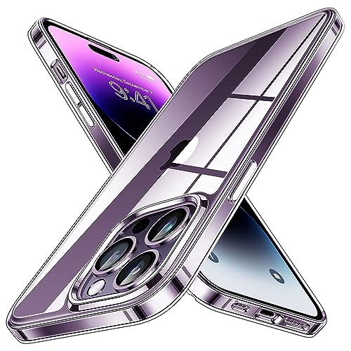 Arktis Zero Case, TPU- Silikon Case kompatibel mit iPhone 15 Pro [kabelloses Laden] Schutzhülle Ultra Clear von Arktis