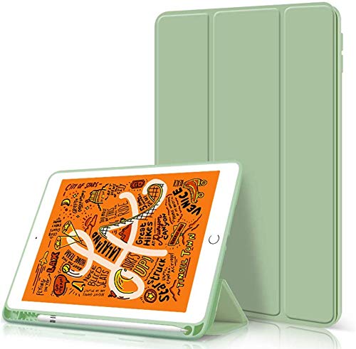 Arktis iPad Hülle, Pencil Smart Case kompatibel mit iPad 10,2" [Sleep & Wake-Up-Funktion] Schutzhülle Smart Case Grün von Arktis
