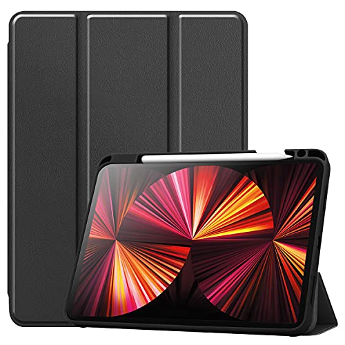 Arktis iPad Pro Hülle, Premium Smart Case kompatibel mit iPad Pro 11" (2020/2021) [Sleep & Wake-Up-Funktion] Schutzhülle Smart Case Schwarz von Arktis