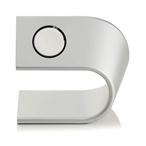 arktisband Aluminium Halterung Ständer für alle Apple Watch Modelle (Silber) von Arktis